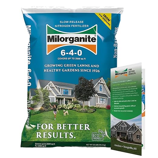 Milorganite Slow-Release Nitrogen Fertilizer